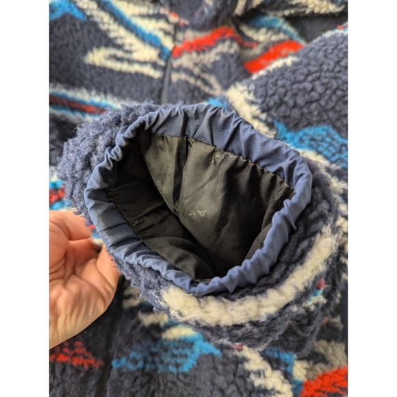 Chimayo Ariat Fleece Jacket Mens Size XXL Sherpa Full Zip‎ Aztec Western Cowboy - Picture 6 of 12